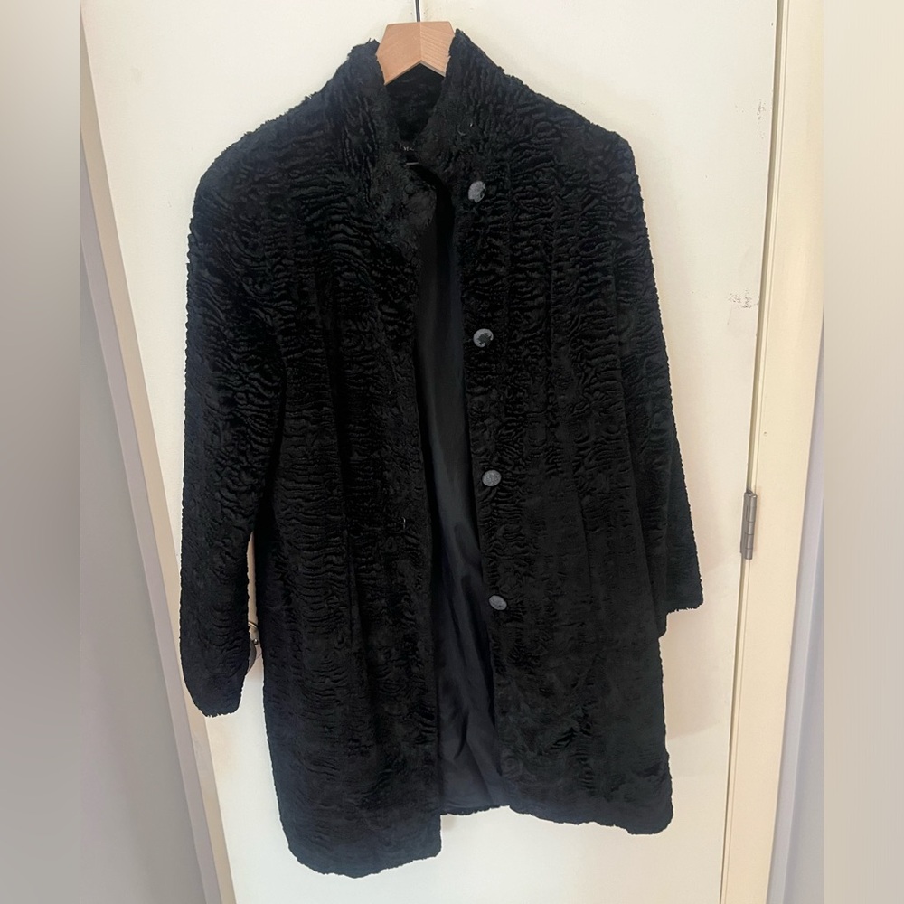 Vintage fur evening coat. Stunning.
